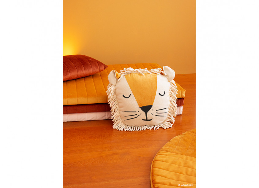 coussin lion